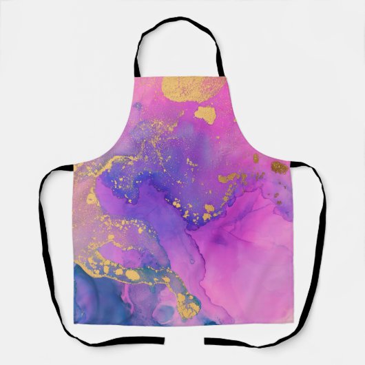 Paint Splatter Cotton Snoep Fields Schort (Voorkant)