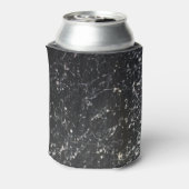 Paint Splatter CREW | Houtskool en wit Blikjeskoeler (Blikje Achterkant)