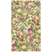 Paint Splatter herfstkleur bladeren Abstract Tafelkleed (Voorkant)