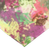 Paint Splatter herfstkleur bladeren Abstract Tafelkleed (Gekanteld)