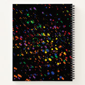 Paint Splatter Journal – Night Edition | CTFOD Notitieboek (Achterkant)