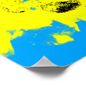 Paint Splatter - Motorcross Rider Poster (Hoek)