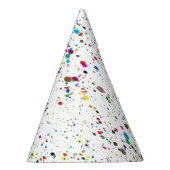 Paint Splatter Party Pet Feesthoedjes (Rechts)