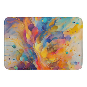 Paint Splatter Pattern 2 Badmat