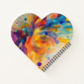 Paint Splatter Pattern 2 Notitieboek (Achterkant)