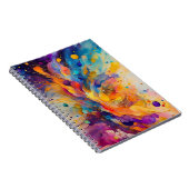 Paint Splatter Pattern 2 Notitieboek (Rechterzijde)
