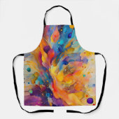 Paint Splatter Pattern 2 Schort (Voorkant)