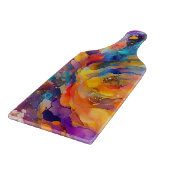 Paint Splatter Pattern 2 Snijplank (Hoek)