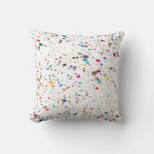 Paint Splatter Pillow Kussen (Voorkant)