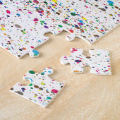 Paint Splatter Puzzle Legpuzzel (Zijkant)