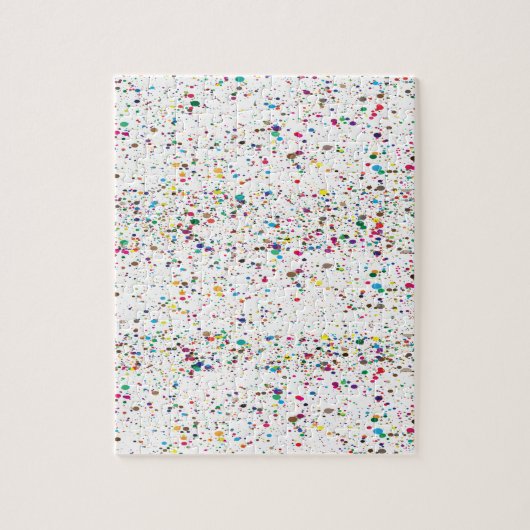 Paint Splatter Puzzle Legpuzzel (Verticaal)