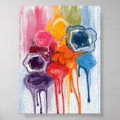 Paint Splatter | Watercolor Artist Painting Poster (Voorkant)