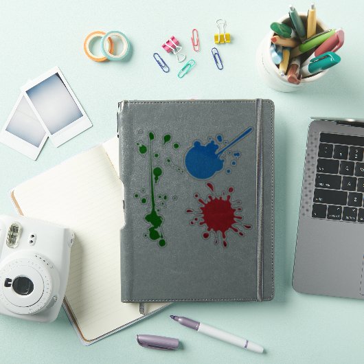 Paint Spletters Sticker (iPad Cover)