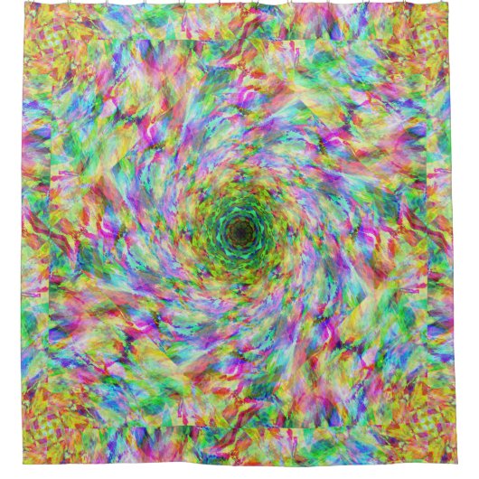 Paint Spray Douchegordijn (Voorkant)