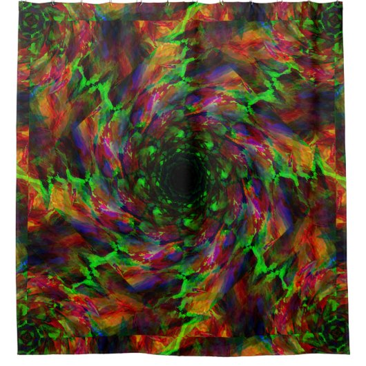 Paint Spray Douchegordijn (Voorkant)