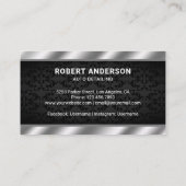 Paint Spray Pistool Auto Body Detailing Schilderij Visitekaartje (Achterkant)