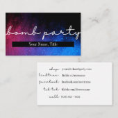 Paint Spray Visitekaartje (Voorkant / Achterkant)