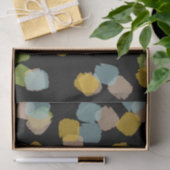 Paint Squares Black Tissuepapier (Geschenk)