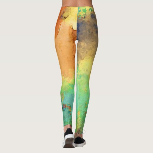 Paint Stain Leggings  (Achterkant)