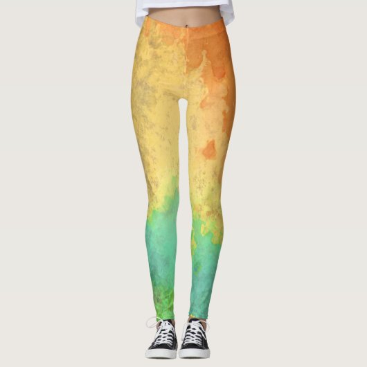 Paint Stain Leggings  (Voorkant)