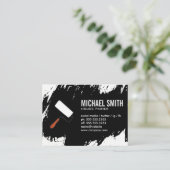 Paint Stokes Visitekaartje (Staand voorkant)