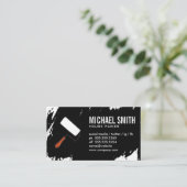 Paint Stokes Visitekaartje (Staand voorkant)