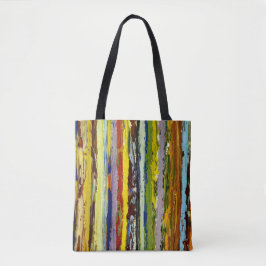 Paint Streak Abstract Tote Bag