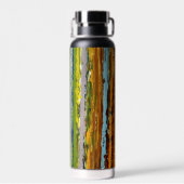 Paint Streak Abstract Waterfles (Achterkant)