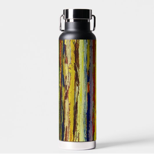 Paint Streak Abstract Waterfles (Voorkant)