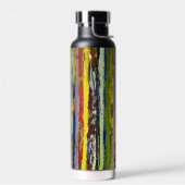 Paint Streak Abstract Waterfles (Links)