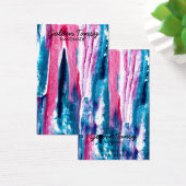 Paint Stripe-kaart voor Ketting juwelen Visitekaartje (Bureau)