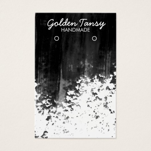 Paint Stripe-kaart voor Ketting juwelen Visitekaartje (Voorkant)