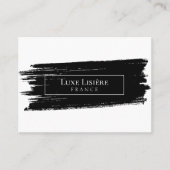 Paint Stroke Bedankt voor het winkelen Insert Kaar Visitekaartje (Voorkant)