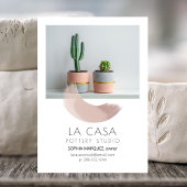 Paint Swash Creatieve Behuizing Informatiekaartje