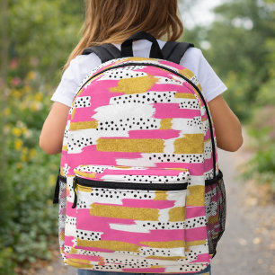 Paint the Day: Abstracte chique rugzak