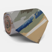 Paint Three Design Stropdas (Opgerold)