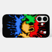 Paint Tube Smile Case-Mate iPhone Case (Achterkant (horizontaal))