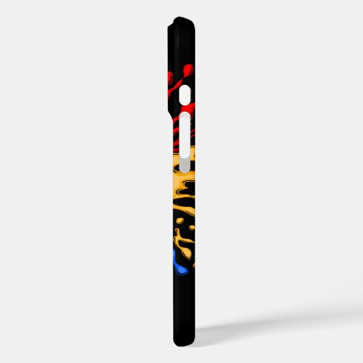 Paint Tube Smile Case-Mate iPhone Case (Achterkant / Links)