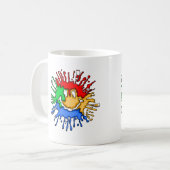 Paint Tube Smile Koffiemok (Voorkant links)