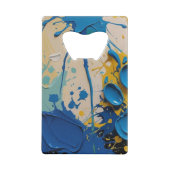 Paint with paws creditkaart flessenopener (Achterkant)