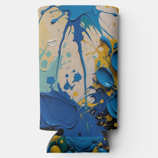 Paint with paws seltzer blikjeskoeler (Achterkant)