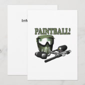 Paintball 2 kaart (Voorkant / Achterkant)