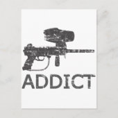 Paintball Addict Briefkaart (Voorkant)