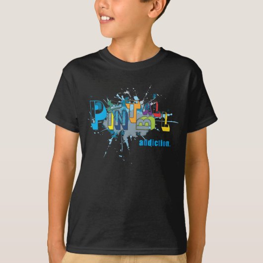 Paintball Addiction T-Shirt (Voorkant)
