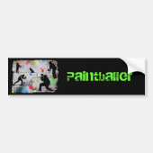 Paintball Battle Bumpersticker (Voorkant)
