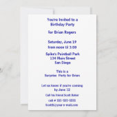 Paintball Battle Kaart (Achterkant)