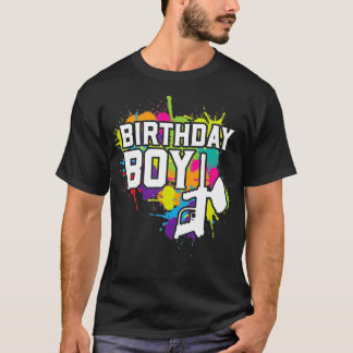 Paintball Birthday Boy Apparel T-shirt