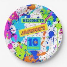 Paintball Birthday Party