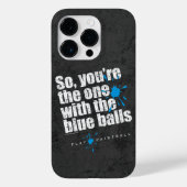 Paintball Blue Balls Case-Mate iPhone Case (Achterkant)