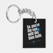 Paintball Blue Balls Sleutelhanger (Voorkant Links)